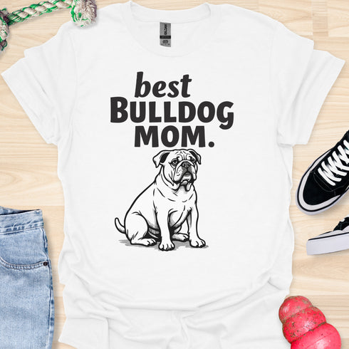 Best bulldog mom ever - V10 - Grumpy T-Shirt